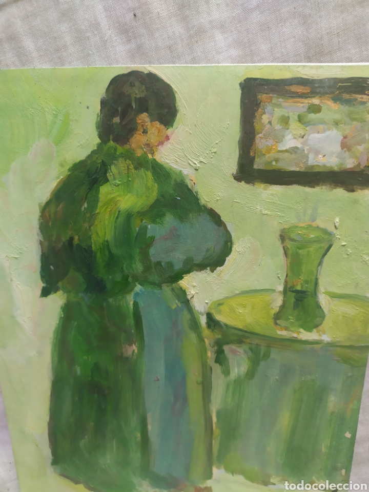 Arte: La soledad de la viudad (original) - Foto 2