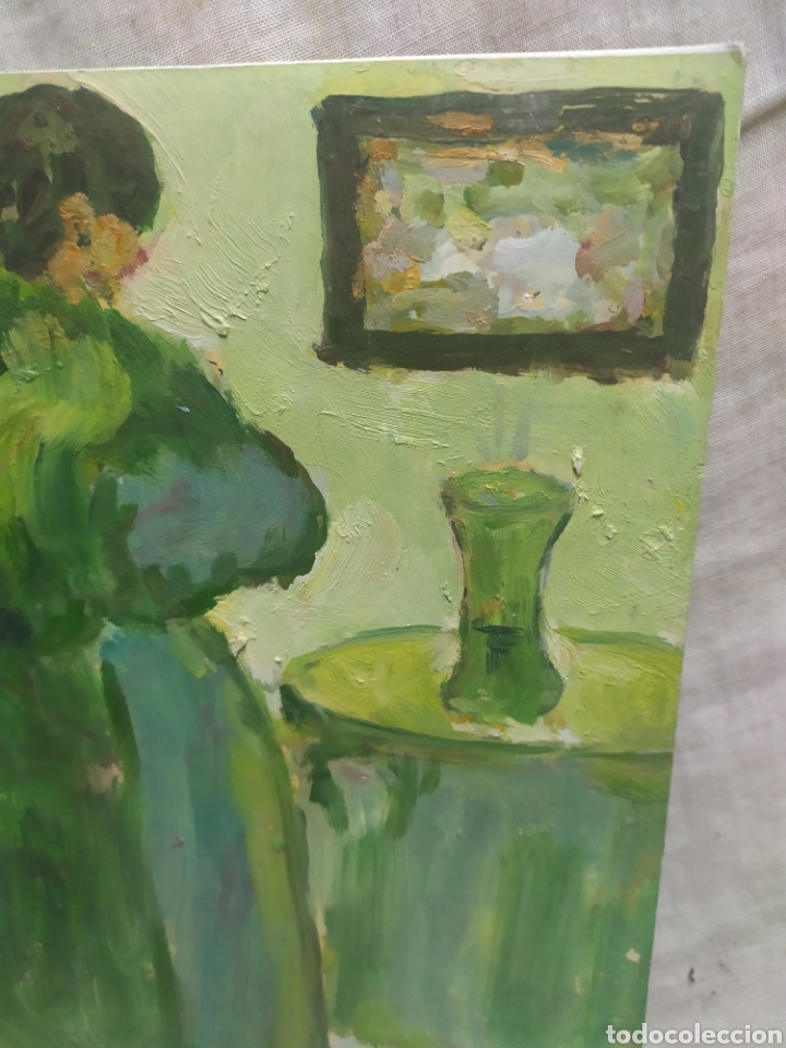 Arte: La soledad de la viudad (original) - Foto 3