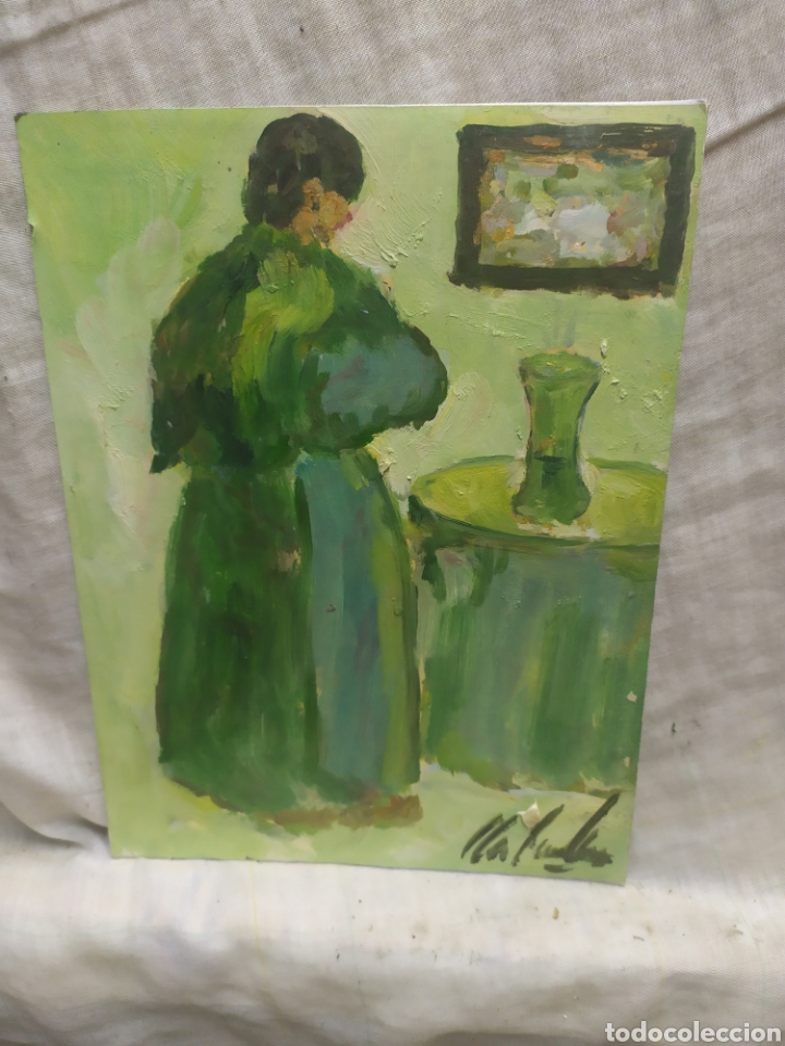 Arte: La soledad de la viudad (original) - Foto 4