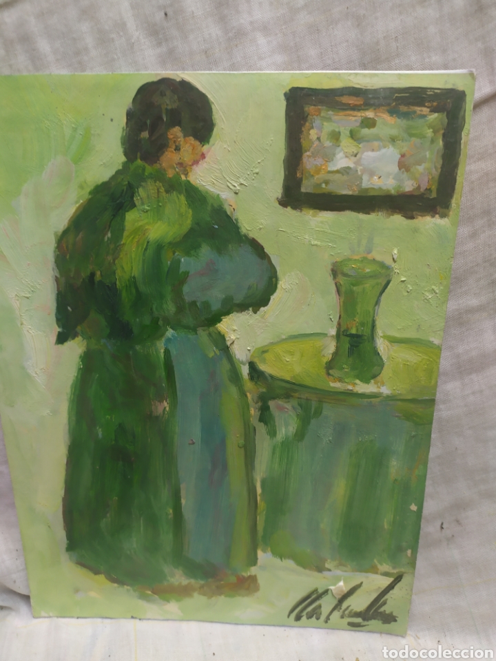 Arte: La soledad de la viudad (original) - Foto 5