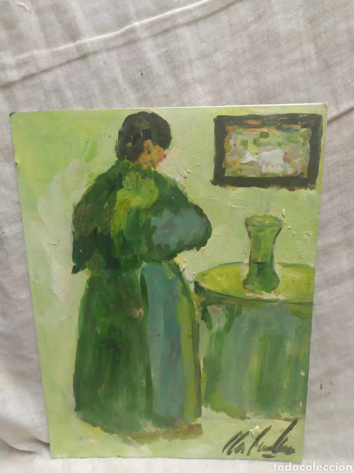 Arte: La soledad de la viudad (original) - Foto 1