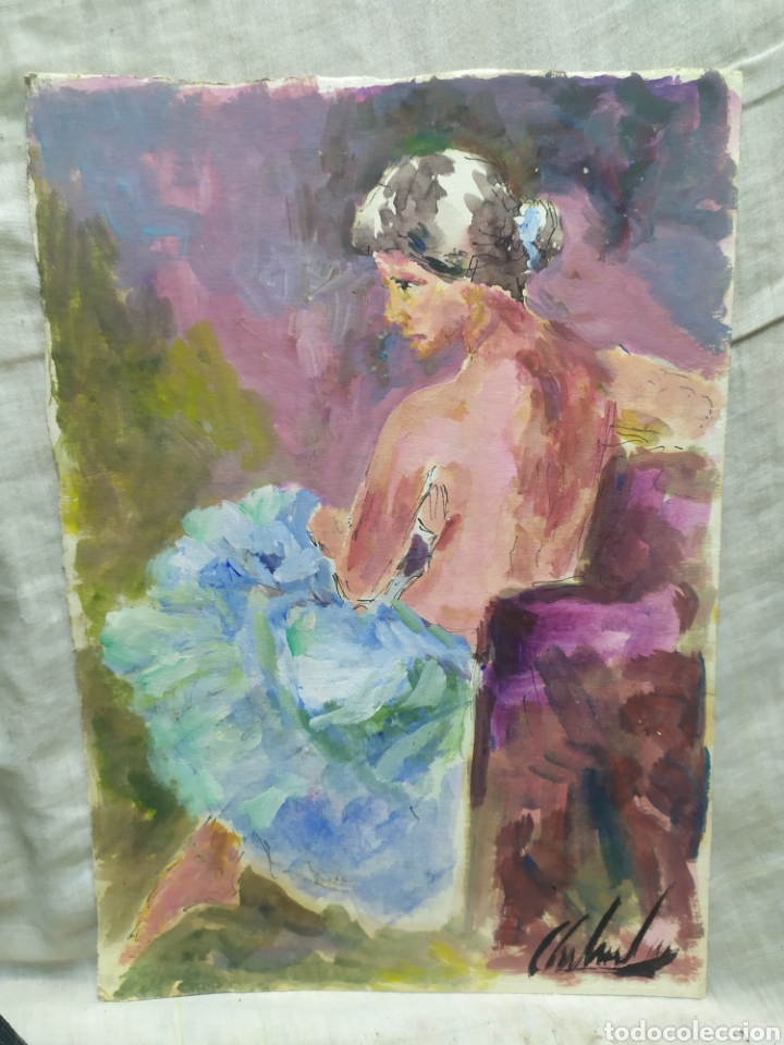 Arte: Chica bailarina (original) - Foto 3