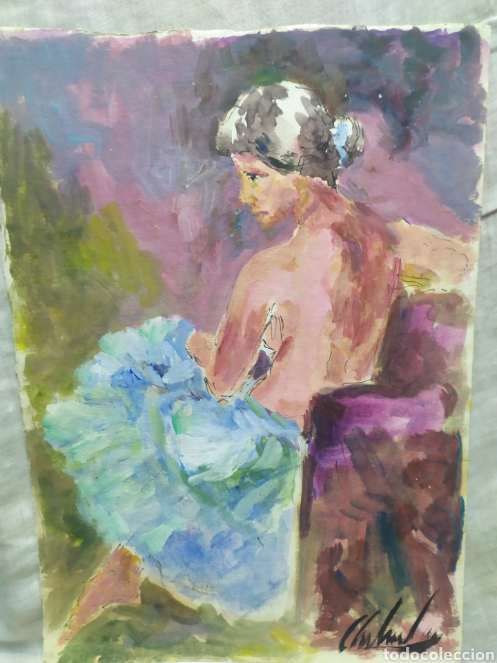 Arte: Chica bailarina (original) - Foto 1