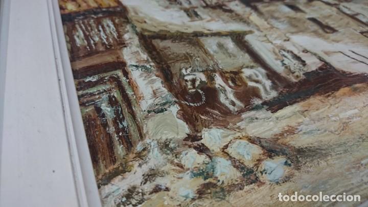 Arte: PINTURA &Oacute;LEO SOBRE LIENZO, RUSTICO, ENMARCADO - Foto 2