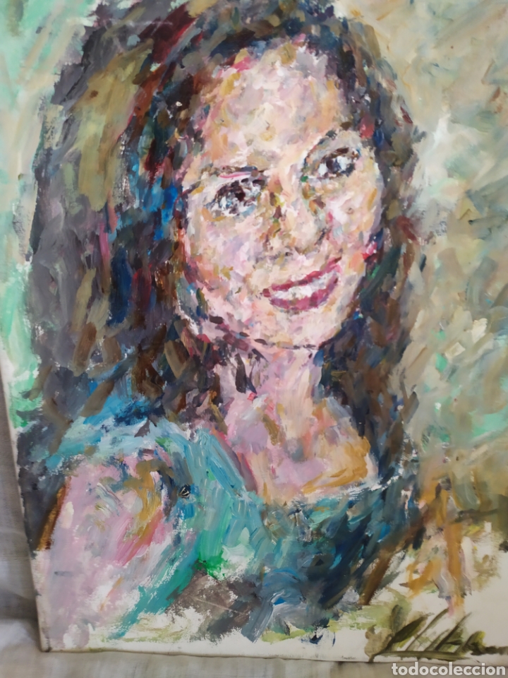 Arte: Retrato mujer (original) - Foto 2