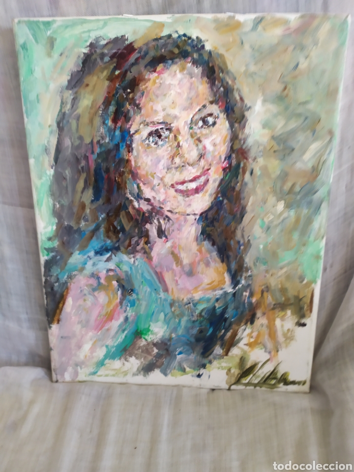 Arte: Retrato mujer (original) - Foto 3