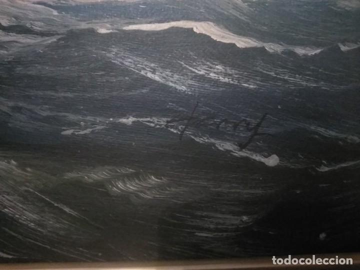 Arte: &Oacute;leo naval firma autor - Foto 2