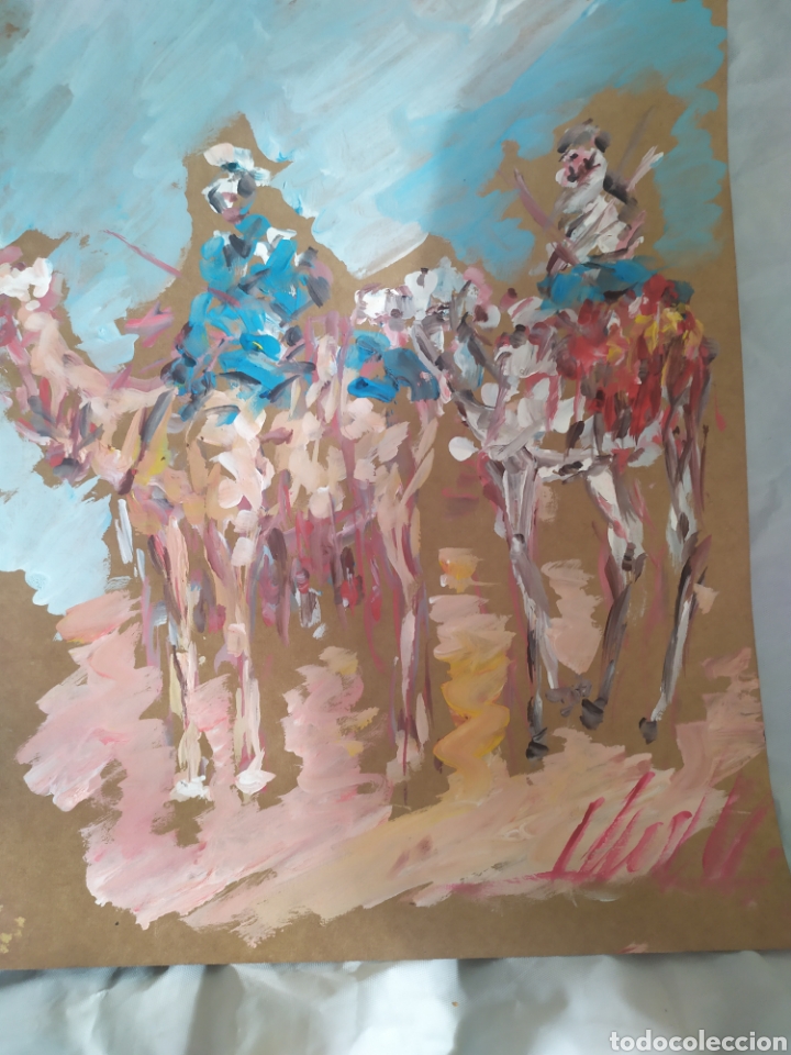 Arte: Entre camellos (original) - Foto 3