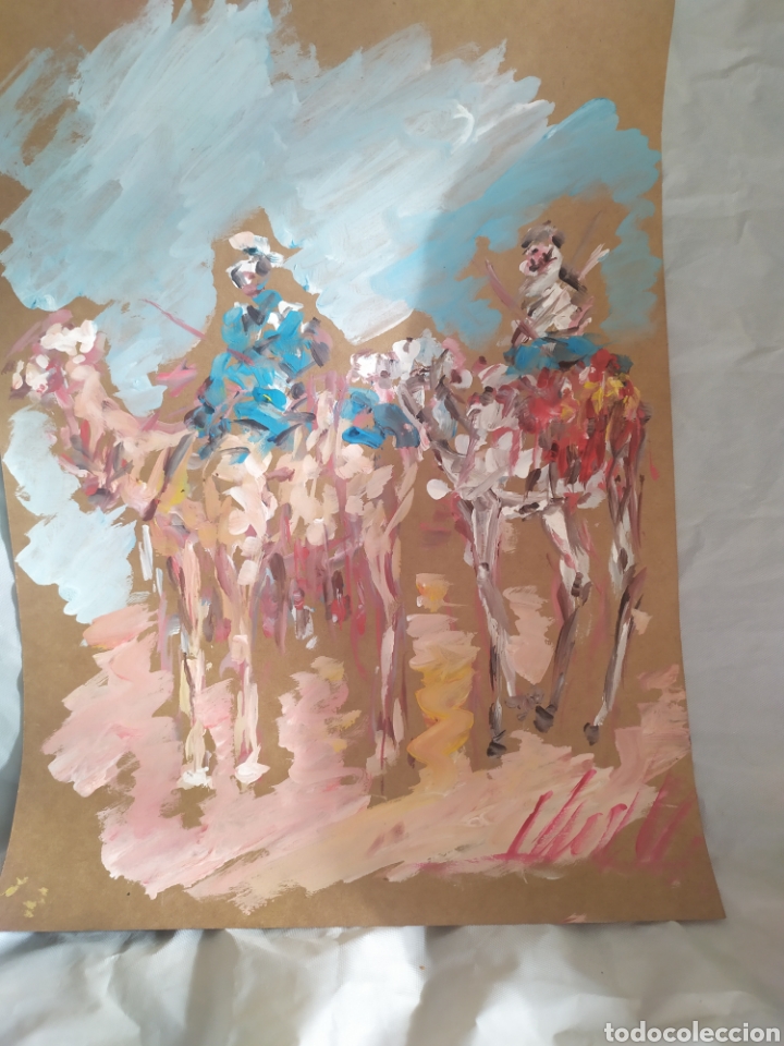 Arte: Entre camellos (original) - Foto 5
