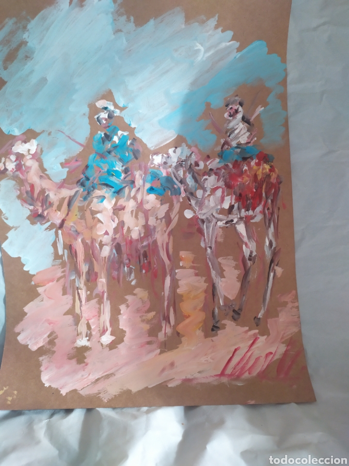 Arte: Entre camellos (original) - Foto 6