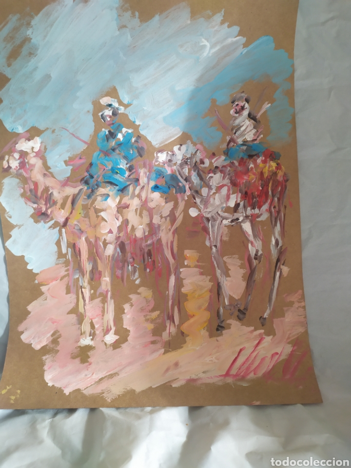Arte: Entre camellos (original) - Foto 7