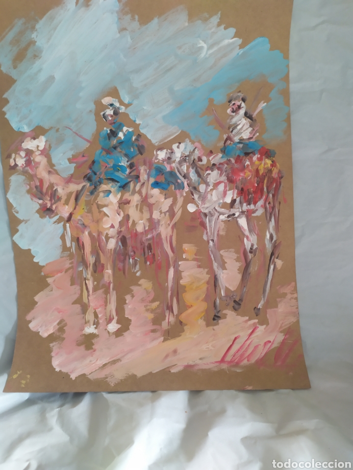 Arte: Entre camellos (original) - Foto 8