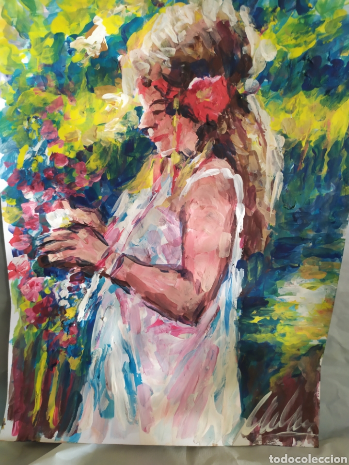 Arte: Un dia de primavera ( original) - Foto 2