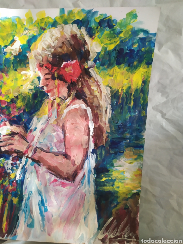 Arte: Un dia de primavera ( original) - Foto 5