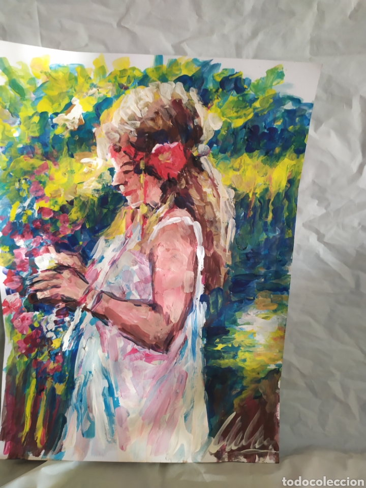 Arte: Un dia de primavera ( original) - Foto 6