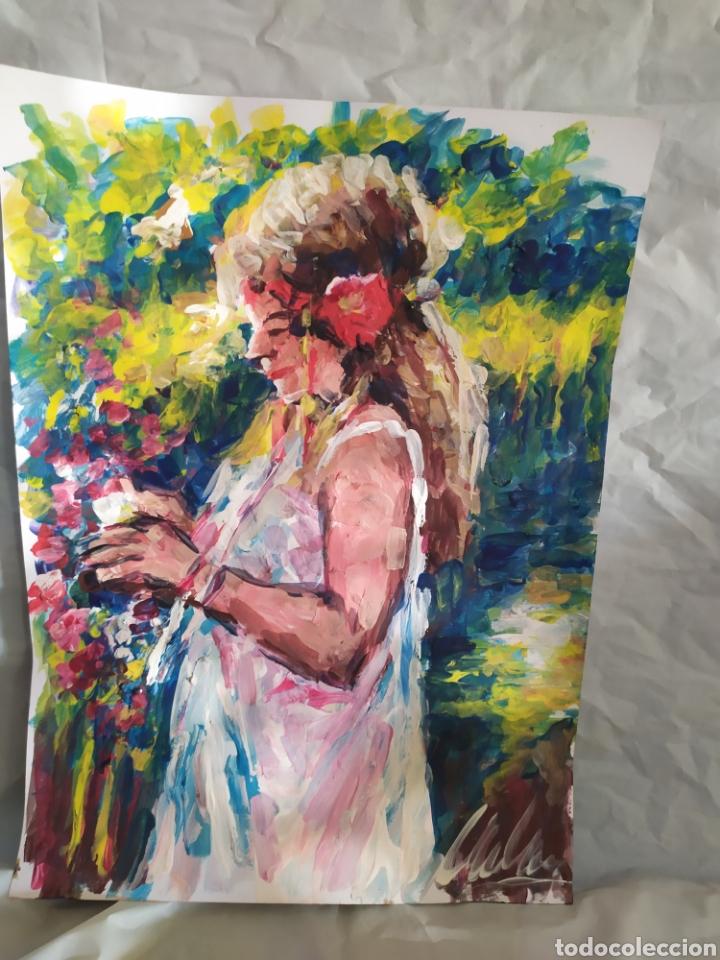 Arte: Un dia de primavera ( original) - Foto 7