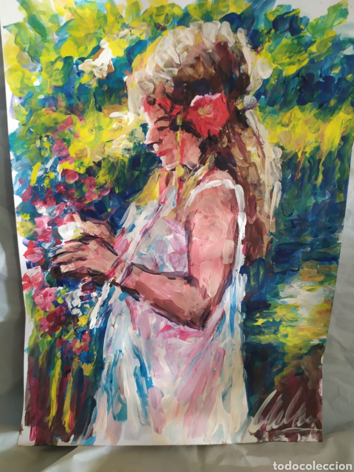 Arte: Un dia de primavera ( original) - Foto 1