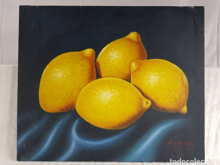 Arte: Bodeg&oacute;n de Limones Por A. Warner - Foto 2