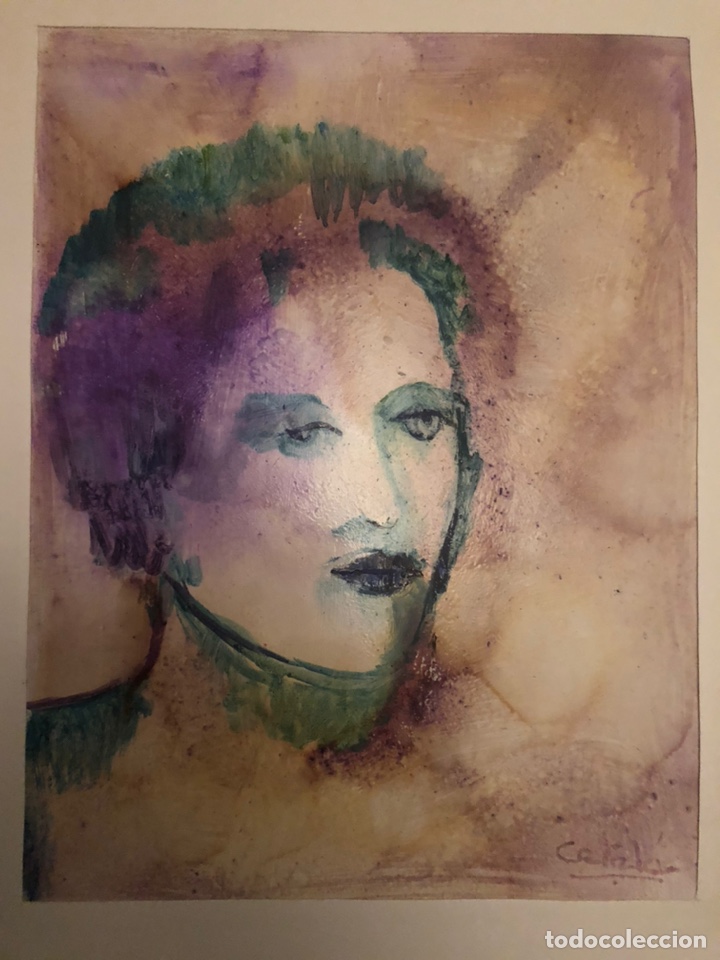 Arte: Retrato firmado Catala