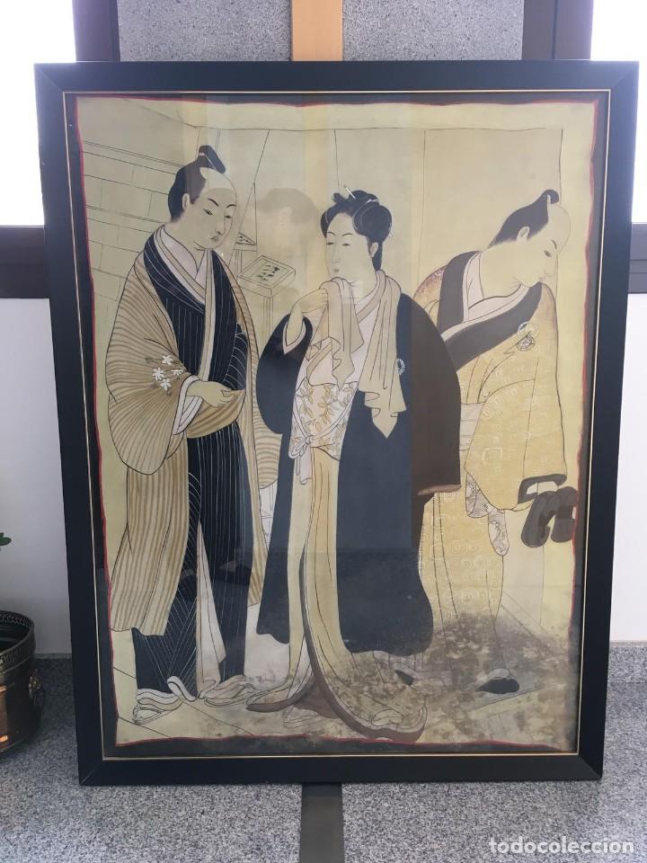Arte: Cuadro de inspiraci&oacute;n japonesa - Foto 1