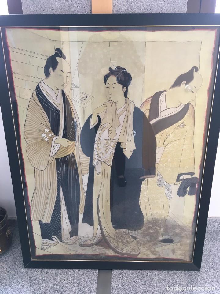 Arte: Cuadro de inspiraci&oacute;n japonesa - Foto 2