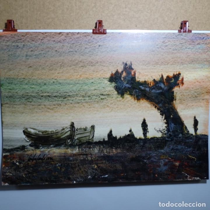 Arte: &Oacute;leo ilegible de 1994. - Foto 1