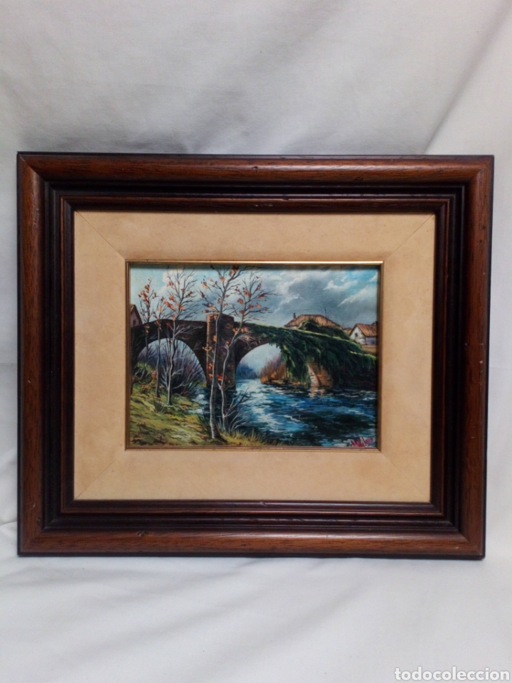 Kunst: &Oacute;leo sobre lienzo firmado C M Velasco