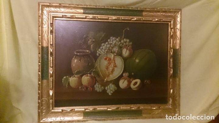 Arte: Bodeg&oacute;n &oacute;leo sobre lienzo 75x55 ctms - Foto 14