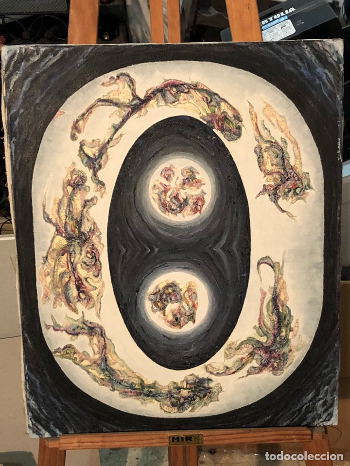Kunst: Bonito &oacute;leo sobre lienzo