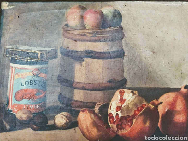 Arte: Pareja de bodegones siglo XIX. - Foto 5