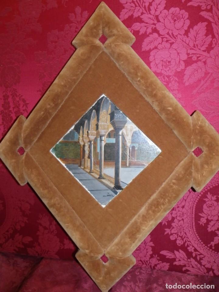 Arte: Placa cer&aacute;mica Pickman pintada a mano - Foto 8