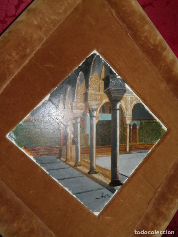 Arte: Placa cer&aacute;mica Pickman pintada a mano - Foto 10