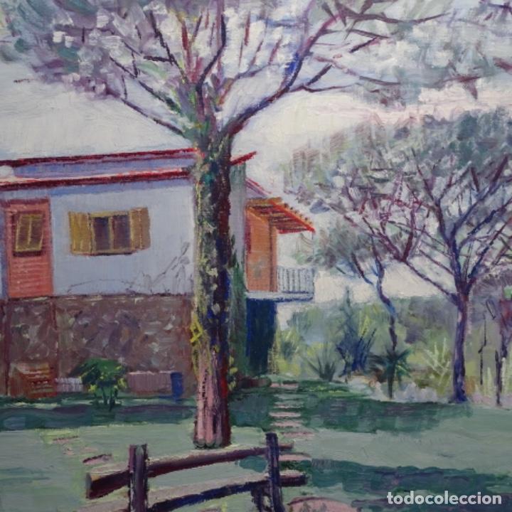 Arte: &Oacute;leo an&oacute;nimo de escuela catalana. - Foto 2