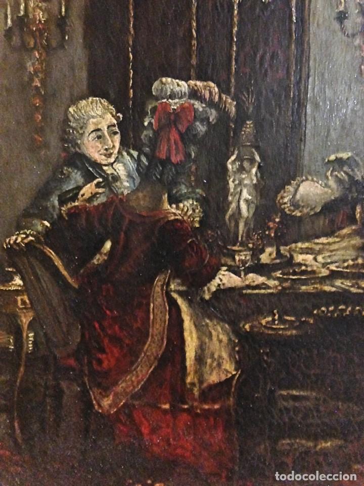 Arte: Escena cortesana. S.XVIII - Foto 4
