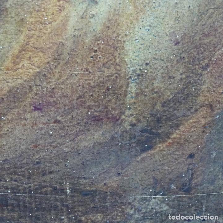 Arte: &Oacute;leo an&oacute;nimo. Anciana. - Foto 7
