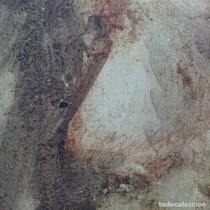 Arte: &Oacute;leo an&oacute;nimo. Anciana. - Foto 10