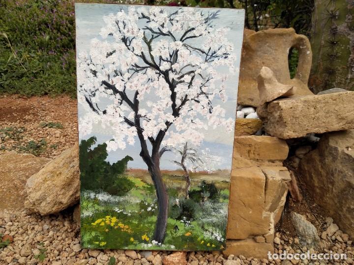 Arte: Cuadro almendros en flor - Foto 2