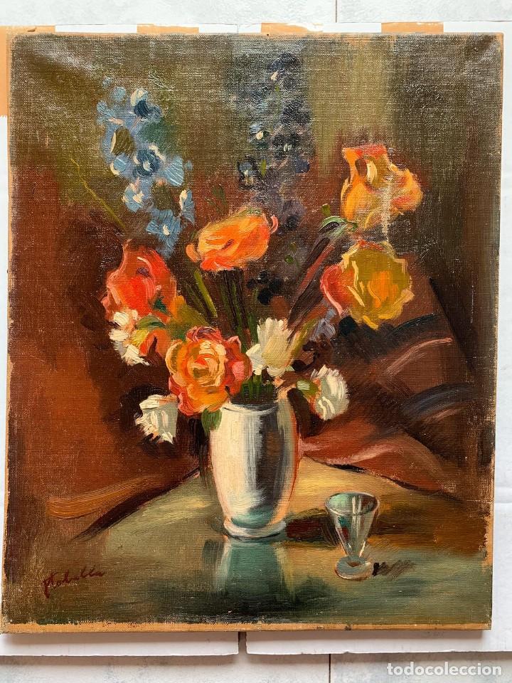Arte: JOAN TOBELLA SERRA * JARR&Oacute;N CON FLORES - Foto 1