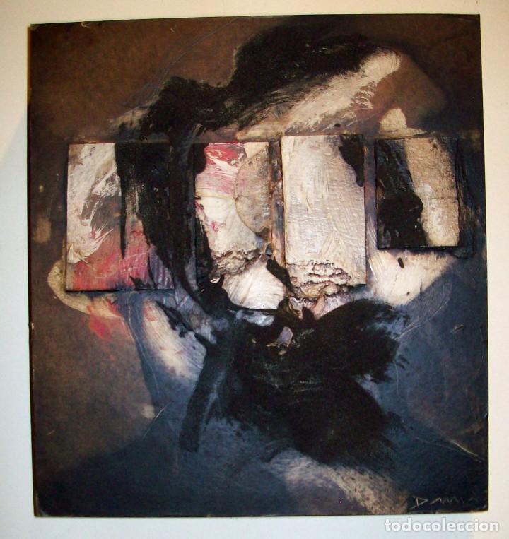 Art: OBRA DEL PINTOR DAMI&Aacute; DI&Aacute;Z FIRMADO Y CON VARIAS EXPOSICIONES TITULADO SUITE RETRATS I PENSAMENTS