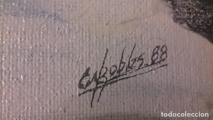 Arte: ROBLES 88 &oacute;leo sobre tablex 40x35ctms - Foto 4