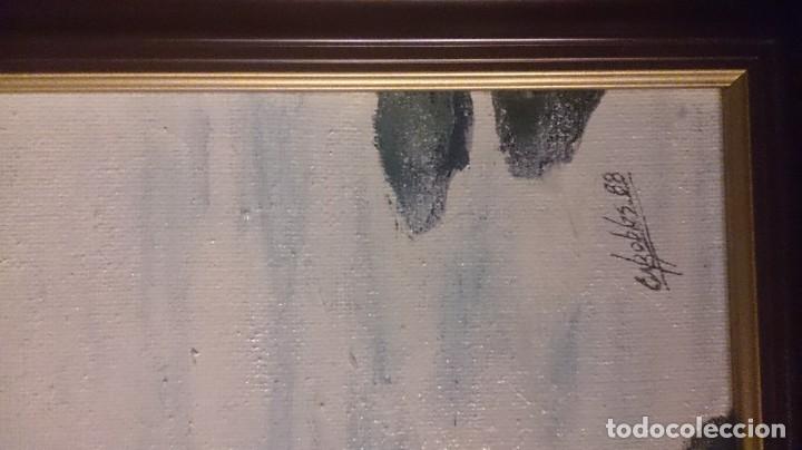 Arte: ROBLES 88 &oacute;leo sobre tablex 40x35ctms - Foto 6