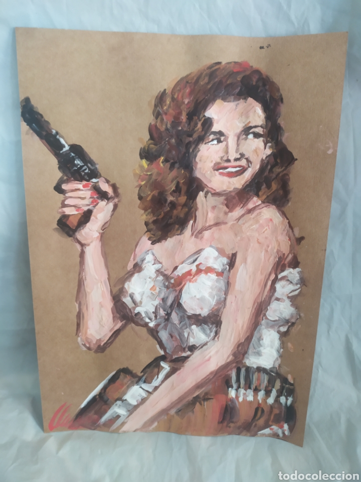 Arte: Chica rebelde (original) - Foto 2