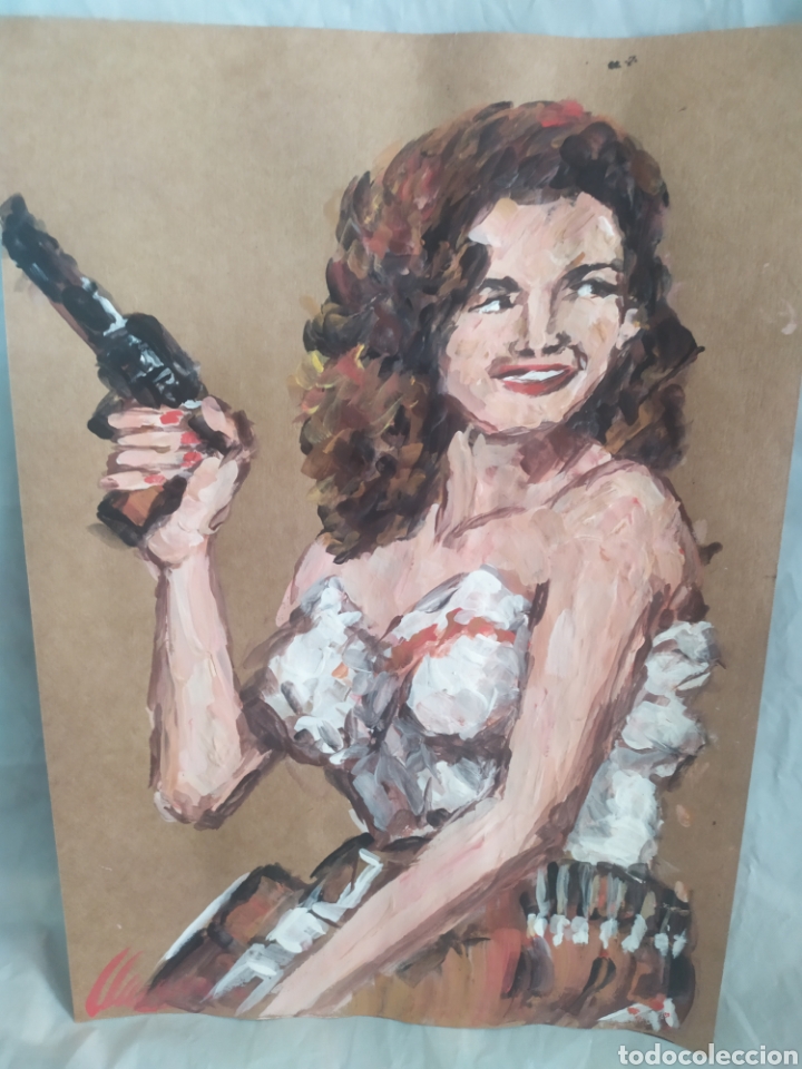 Arte: Chica rebelde (original) - Foto 1