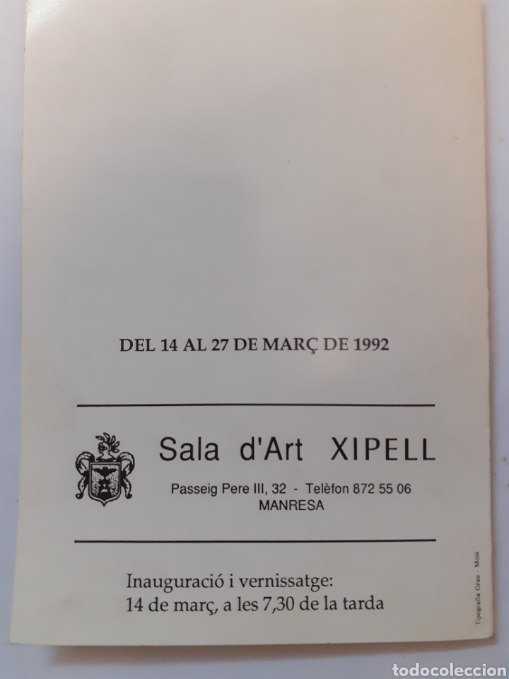 Arte: Cuadro Pintura de Joan Abanc&ograve; Capdevila - Foto 7