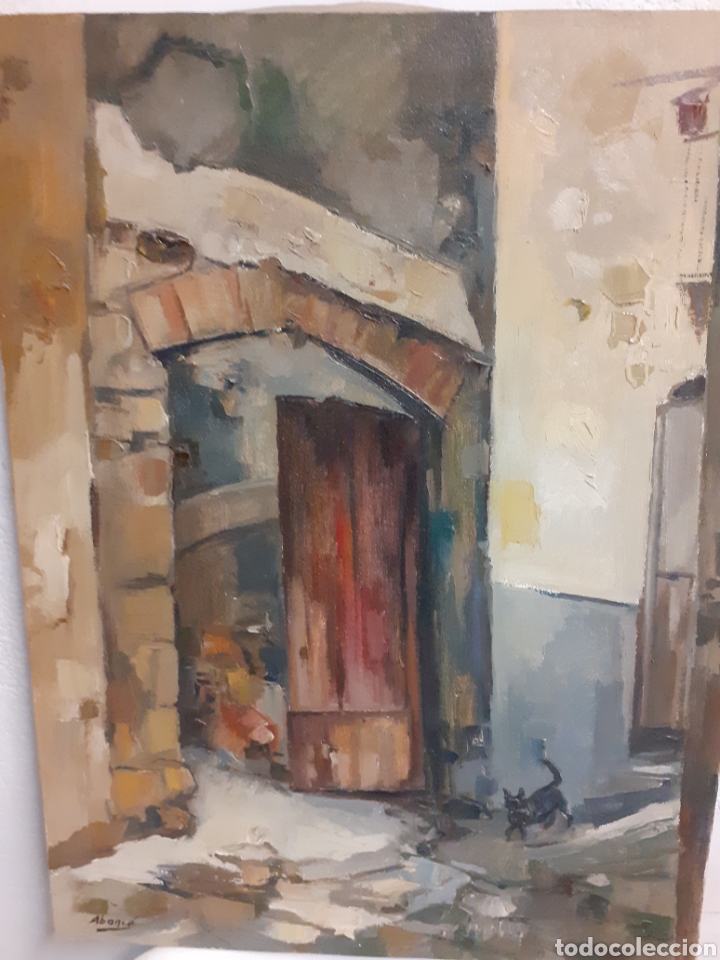Arte: Cuadro Pintura de Joan Abanc&ograve; Capdevila - Foto 1