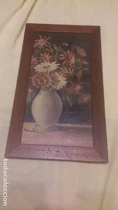 Arte: Bodeg&oacute;n JARRON CON FLORES 40x20ctms - Foto 1