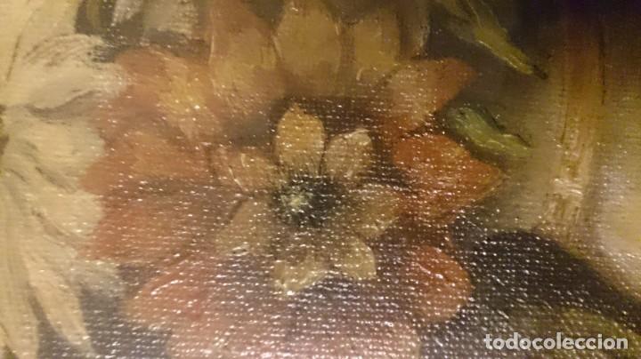 Arte: Bodeg&oacute;n JARRON CON FLORES 40x20ctms - Foto 3