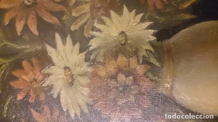 Arte: Bodeg&oacute;n JARRON CON FLORES 40x20ctms - Foto 7