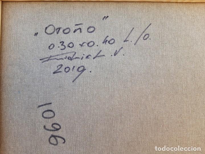 Arte: cuadro al oleo sobre lienzo ,,Oto&ntilde;o,, - Foto 8