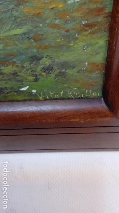 Arte: oleo sobre tabla -VITAL KEULLER- - Foto 3